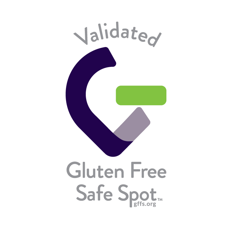 Logotipo validado de Safe Spot sin gluten