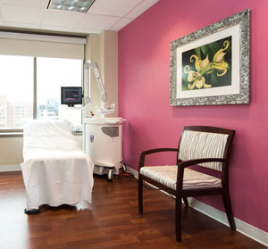 Breast examination room