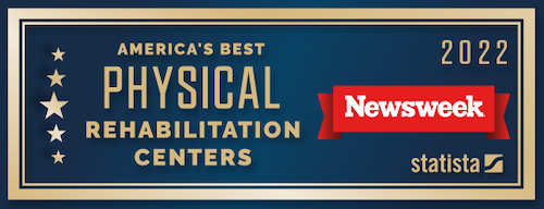 Logotipo del mejor centro de rehabilitación física de Newsweek