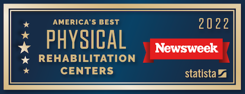 Logotipo de los mejores centros de rehabilitación física de Estados Unidos de Newsweek