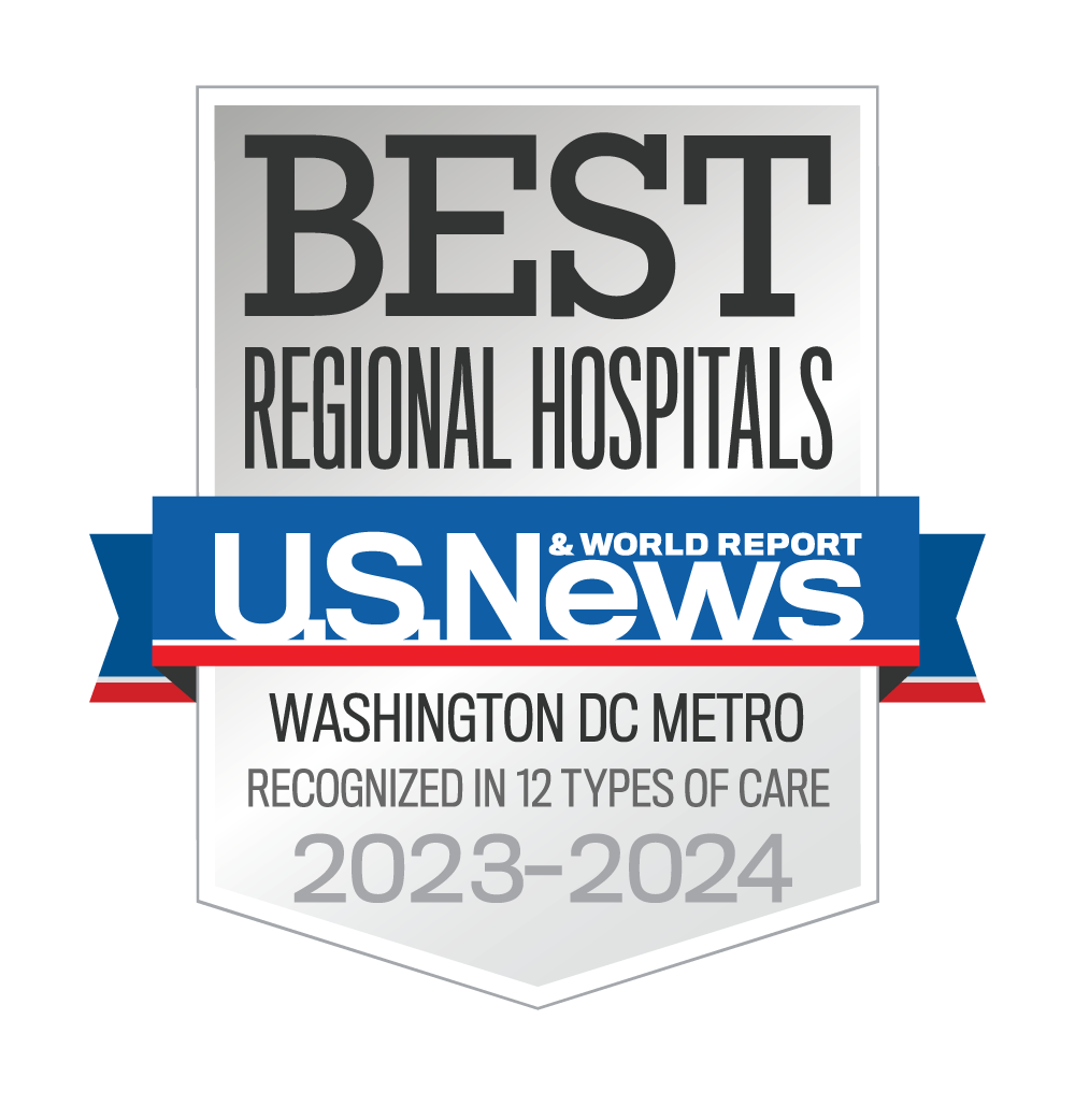 Emblema de mejor hospital regional de US News & World Report