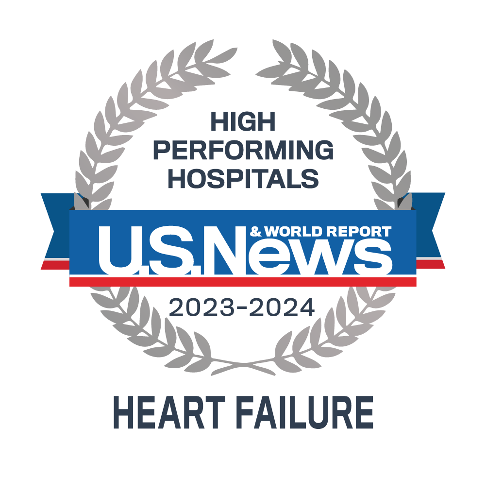 US News and World Report High Performing Heart Failure