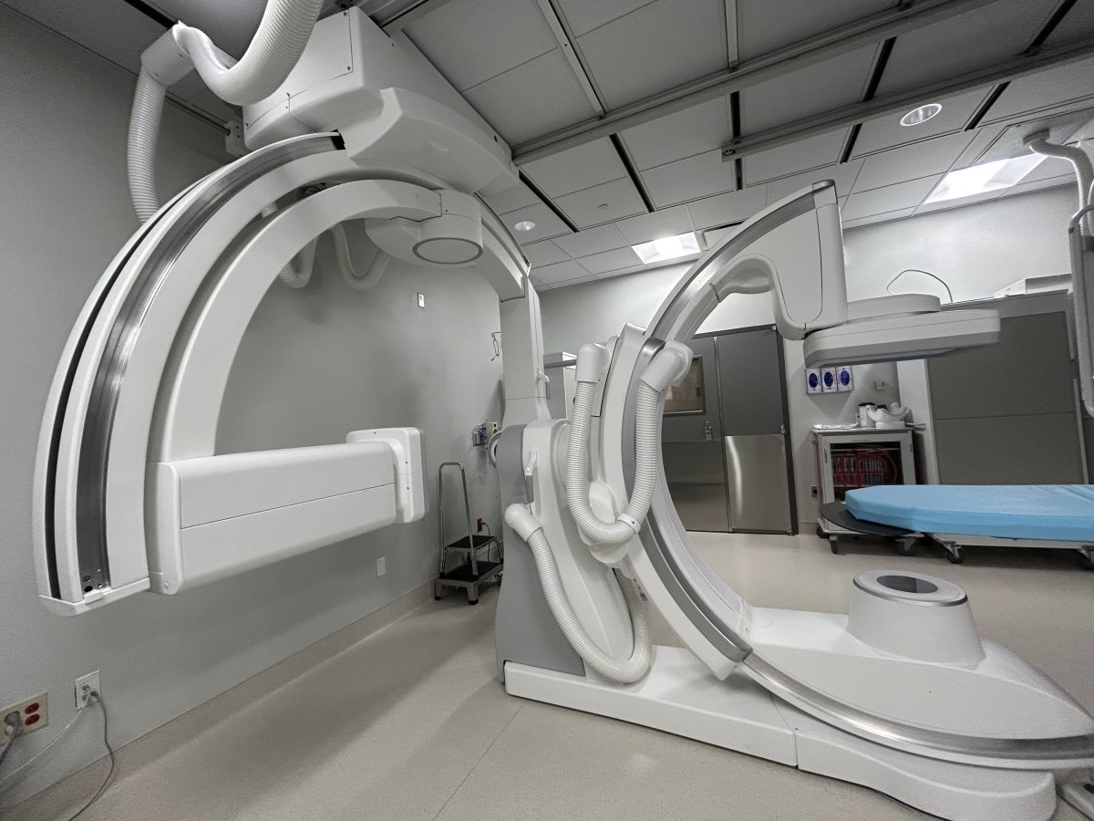 Neurosurgical procedure suite at GW hospital