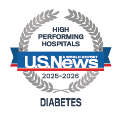 US News and World Report High Performing Diabetes