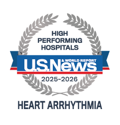 US News and World Report High Performing arrhythmia