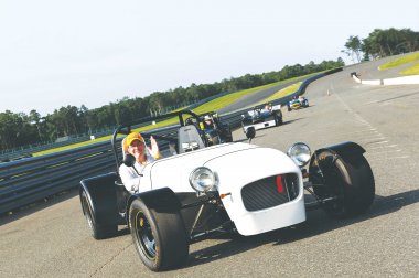 Fred Morser drives his car after having surgery for adult scoliosis at GW Hospital. scoliosis spinal surgery