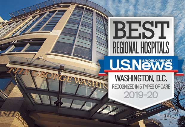 GW Hospital calificado como uno de los mejores hospitales regionales por US News and World Report