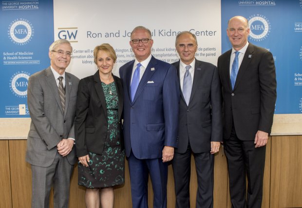 GW Ron and Joy Paul Kidney Center to Increase Live Kidney Donation in D.C.