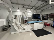 Neurosurgical procedure suite at GW hospital
